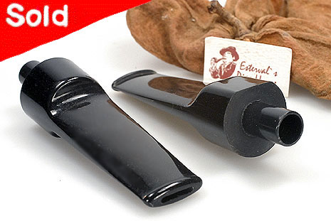 Stanwell Mundstückrohling Saddle Acryl mit 9mm Zapfen 7,6cm